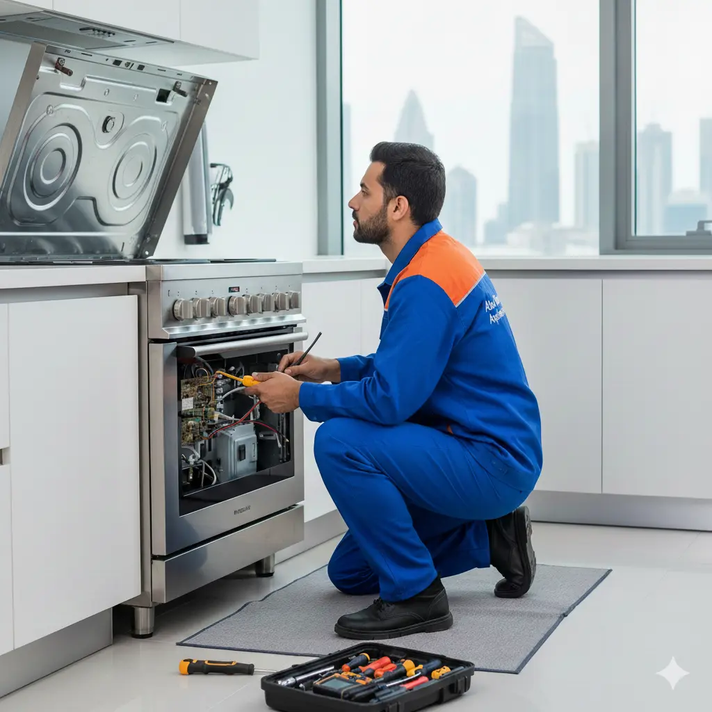 Cooking range and gas stove repair in Abu Dhabi